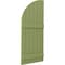 Ekena Millwork Americraft 6-Board (2 Batten) Wood Joined Board-n-Batten Shutters w/ Arch Top, ARW101BQ621X77MGH, PR ARW101BQ621X77MGH - alternate 7